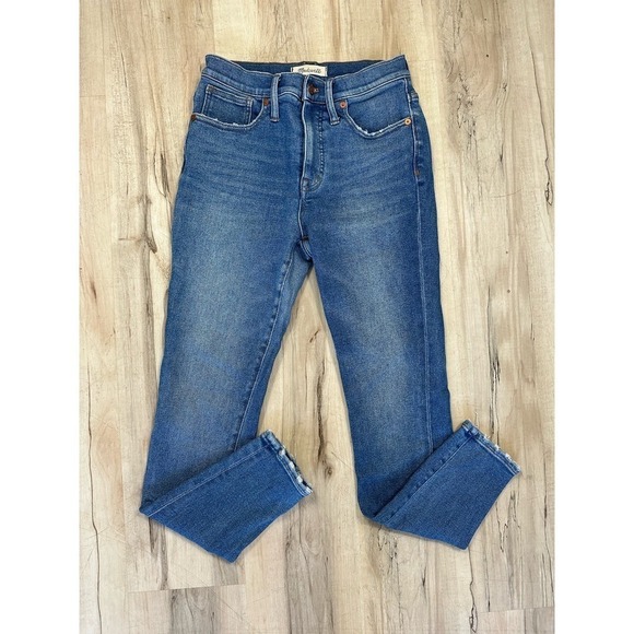 Madewell 9” high rise skinny jeans - Picture 3 of 11